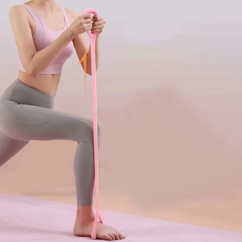 Yoga Fitness Elastic Rope Sili - Yoga Fitness Resistance Band ulasan dan harga