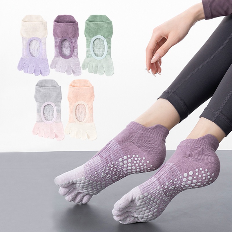 Women's Yoga Socks with Five F - Yoga Fitness Training ulasan dan harga