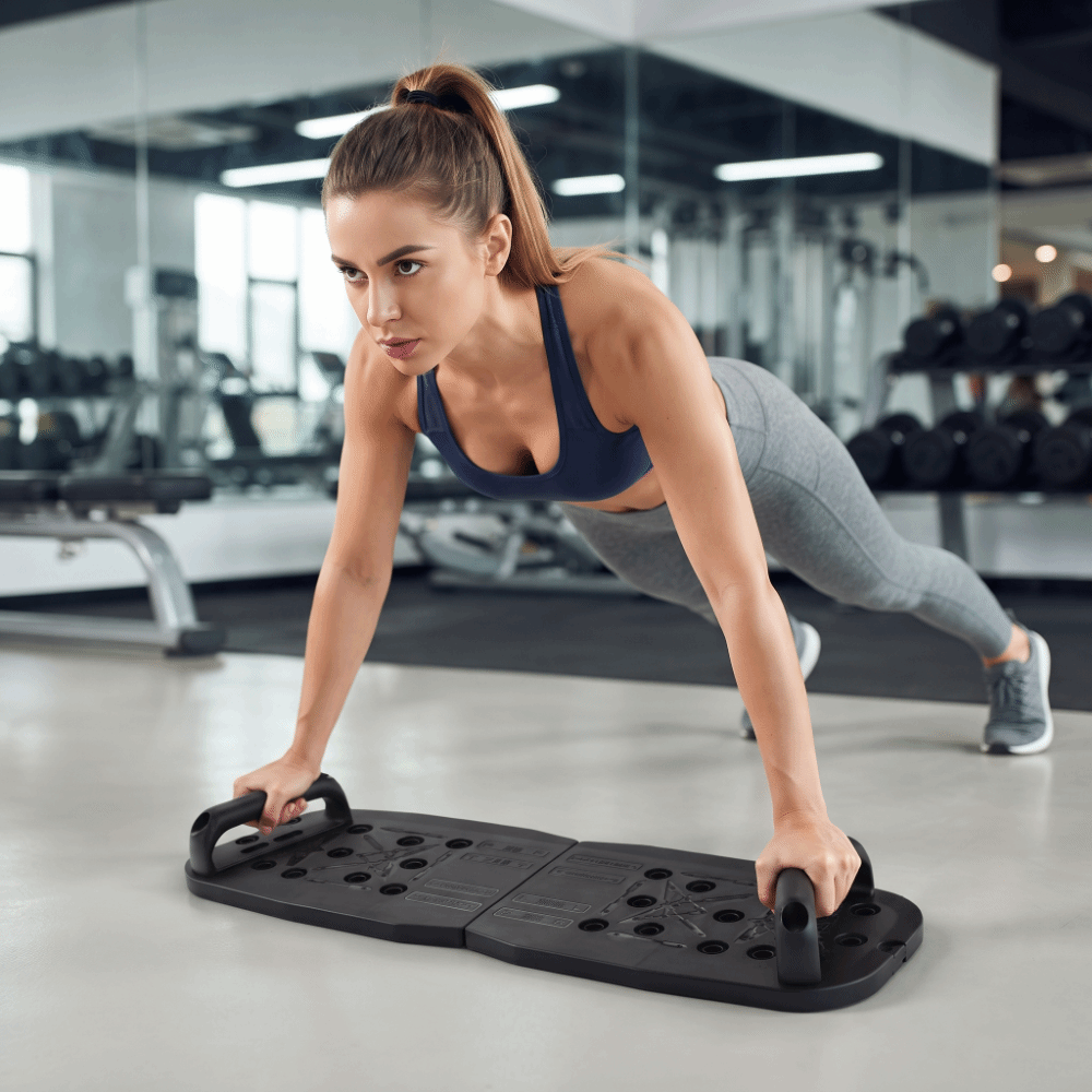 Non Slip Push-Up Board Foldabl - Push Up Board ulasan dan harga